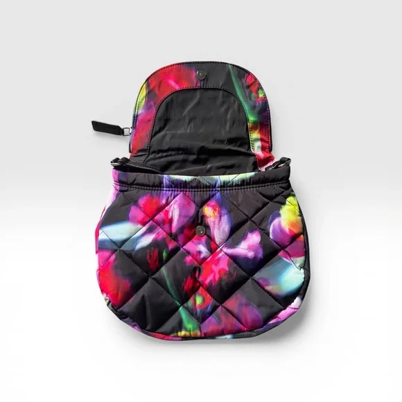 Marc Jacobs Floral Print Quilted Nylon Crossbody  NWT - Picture 7 of 11